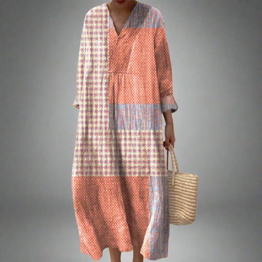 Bethany | Robe géométrique élégante